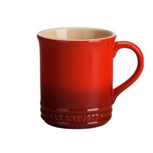 ♥️sold♥️Le Creuset Classic Mugs • set of 2 • Cerise ♥️